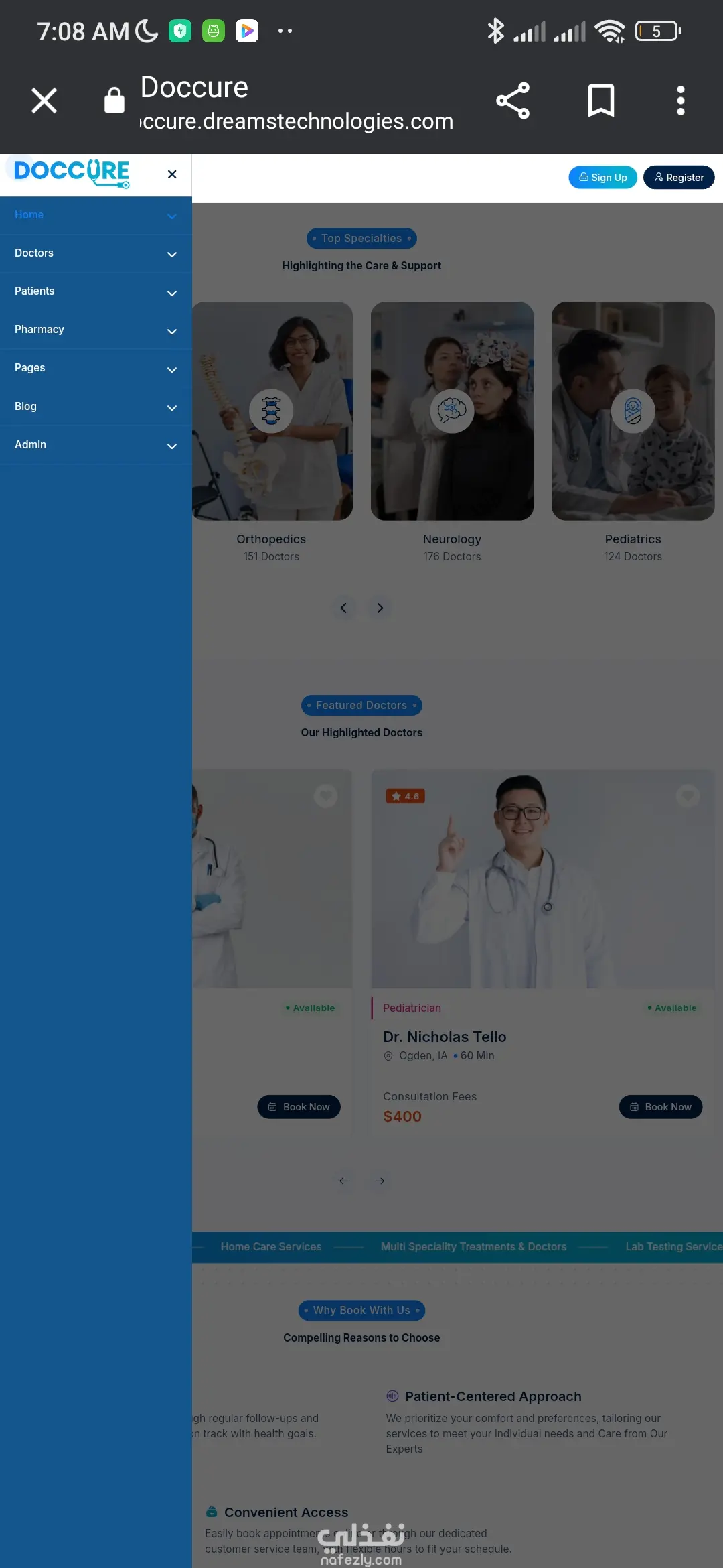 Clinic appointment system