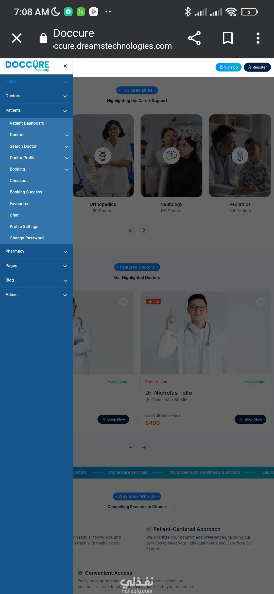 Clinic appointment system