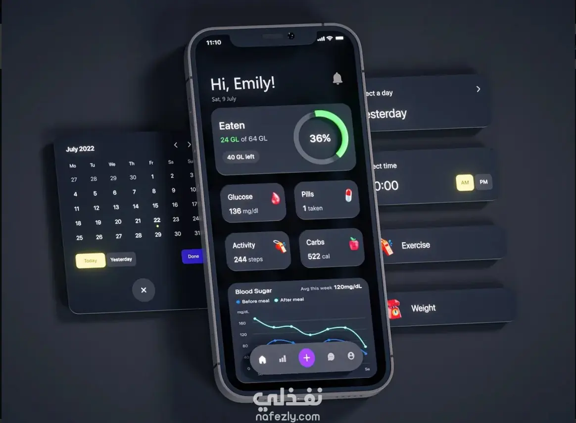 تطبيق جلومي