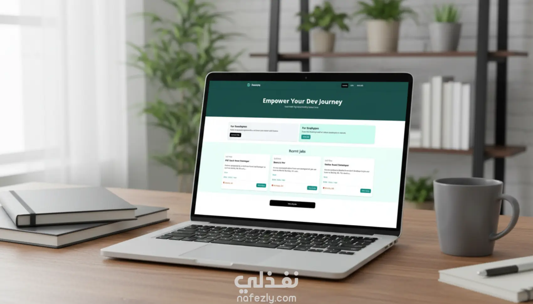 موقع عرض وظائف متكامل باستخدام MERN Stack