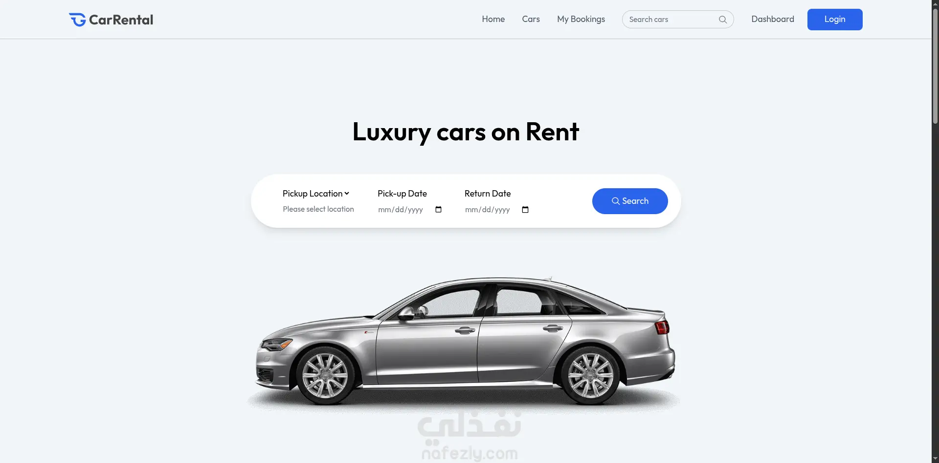 Car Rental | موقع تأجير سيارات Full Stack مع Dashboard مخصص