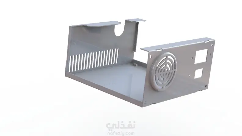 تصميم Sheet Metal لصندوق كهربائي
