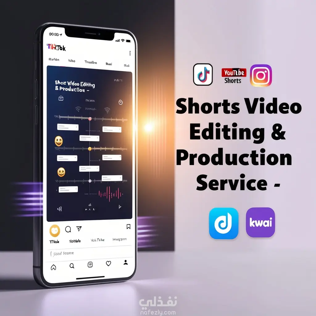 مونتاج فيديو احترافي ( فيديوهات قصيرة ) shorts