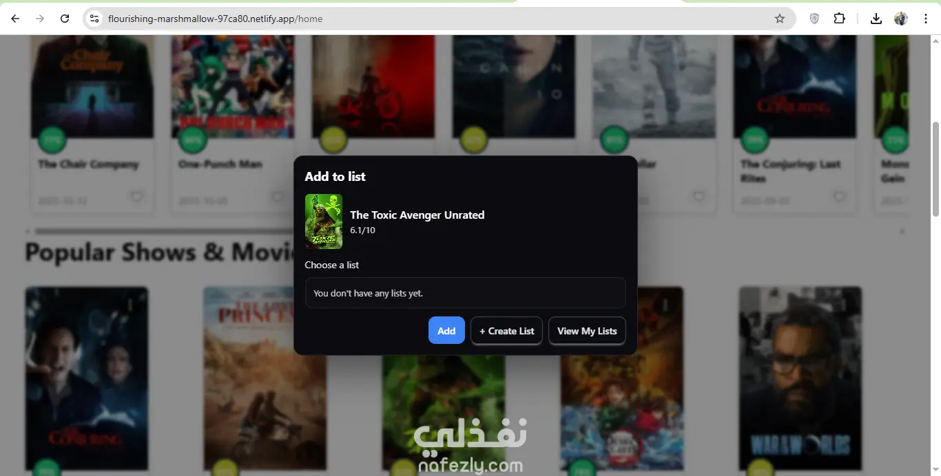🎬 Movie App