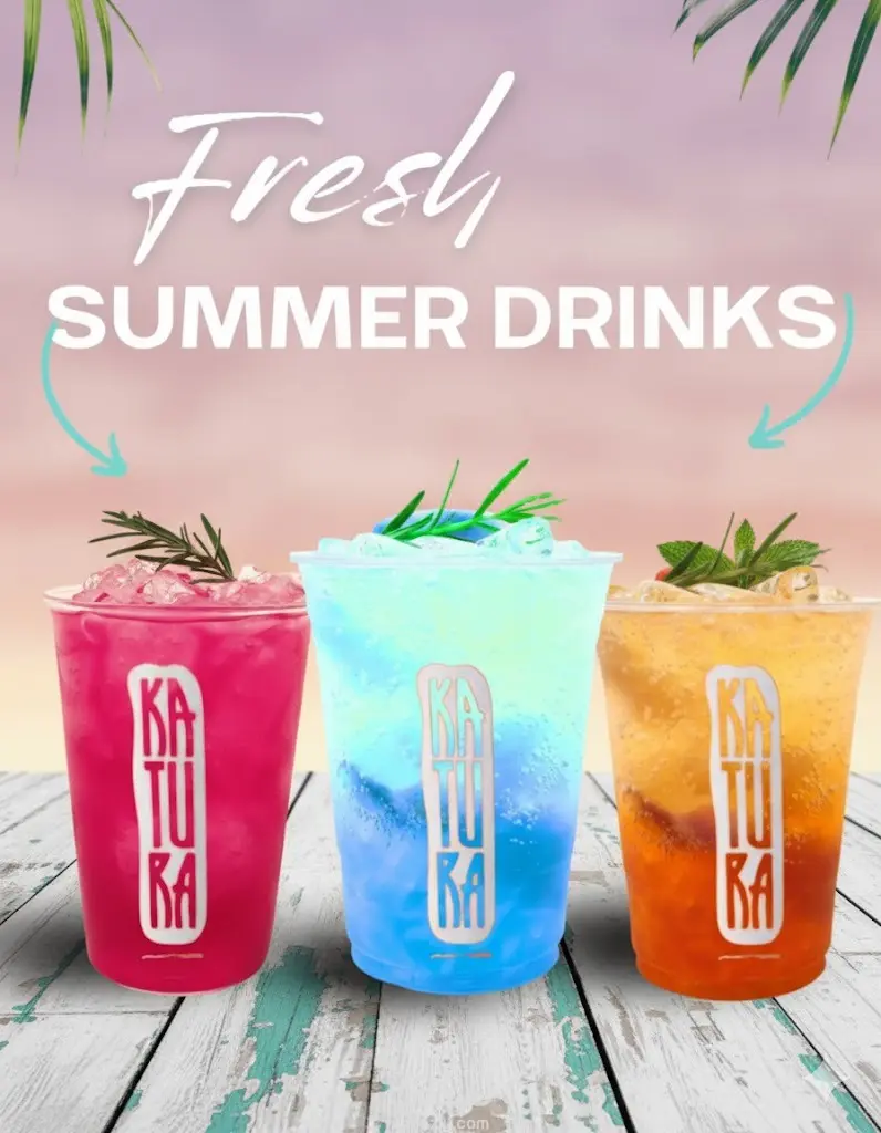 تصميم إعلان سوشيال ميديا لمشروبات صيفية (بوست احترافي)