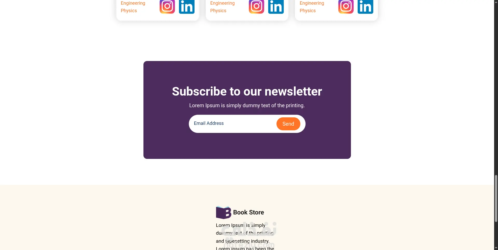 متجر خدمات طلابية تجريبي