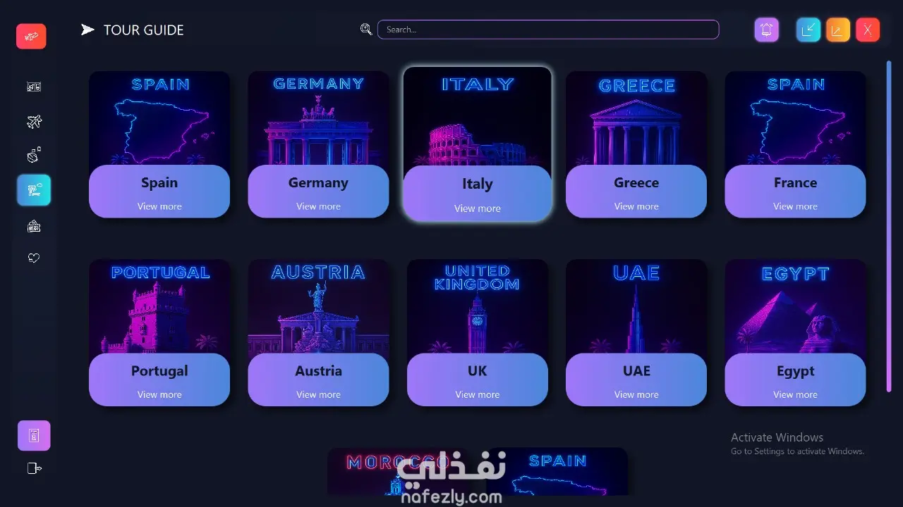 Skyway Airport using Java & GUI