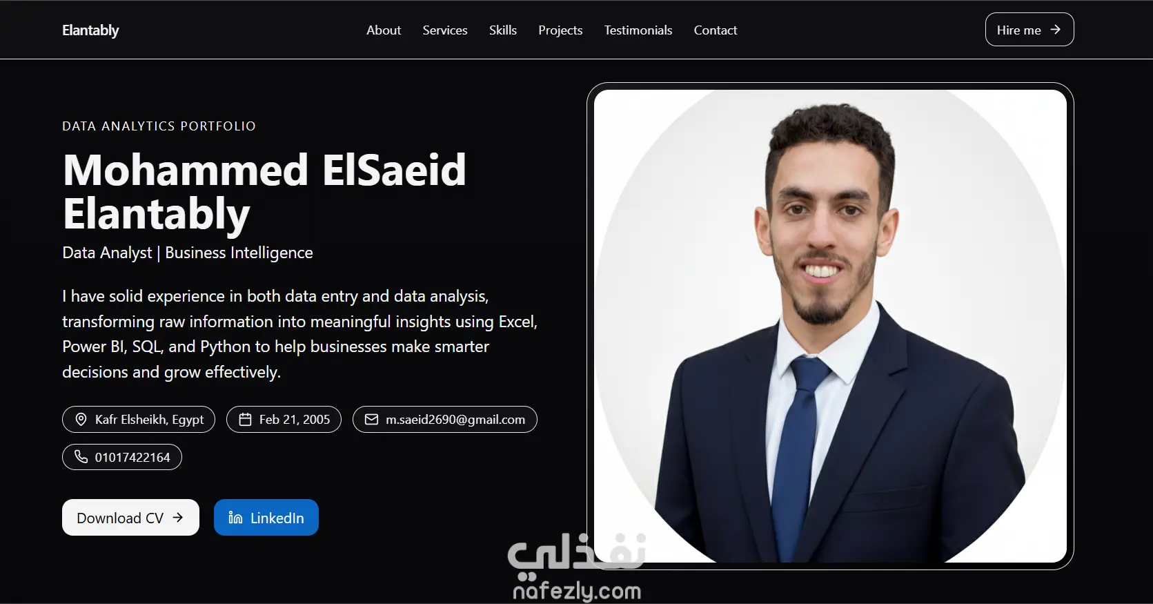 Create Portfolio Website