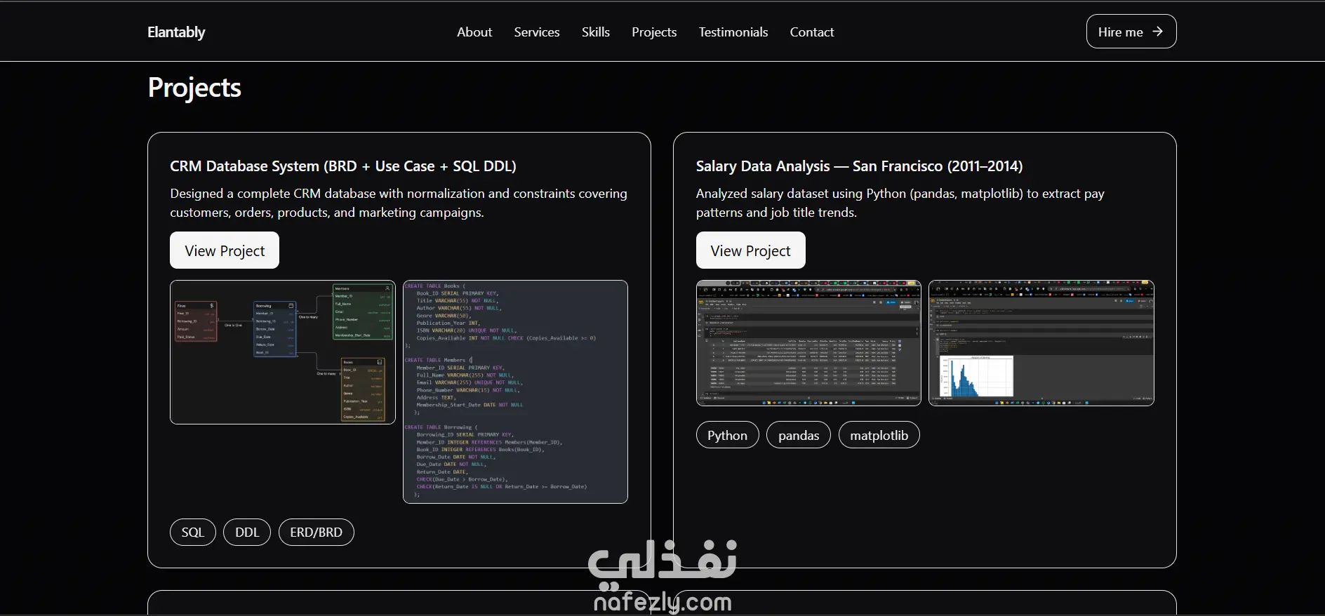 Create Portfolio Website