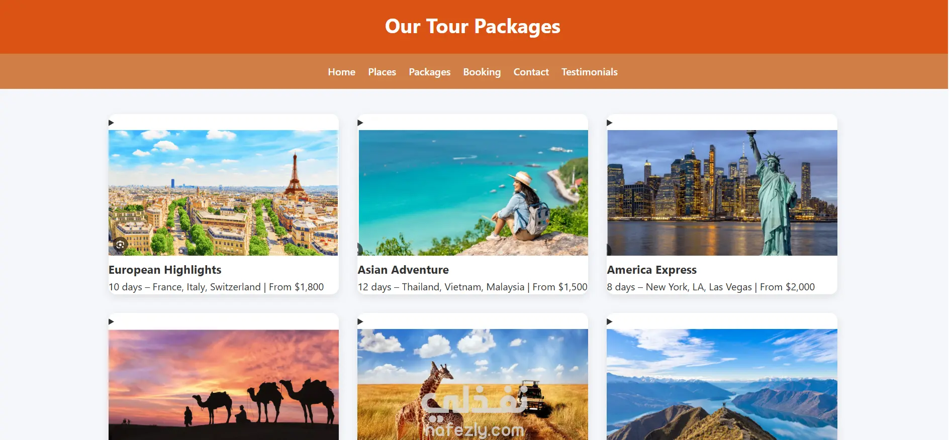 Tourist information system