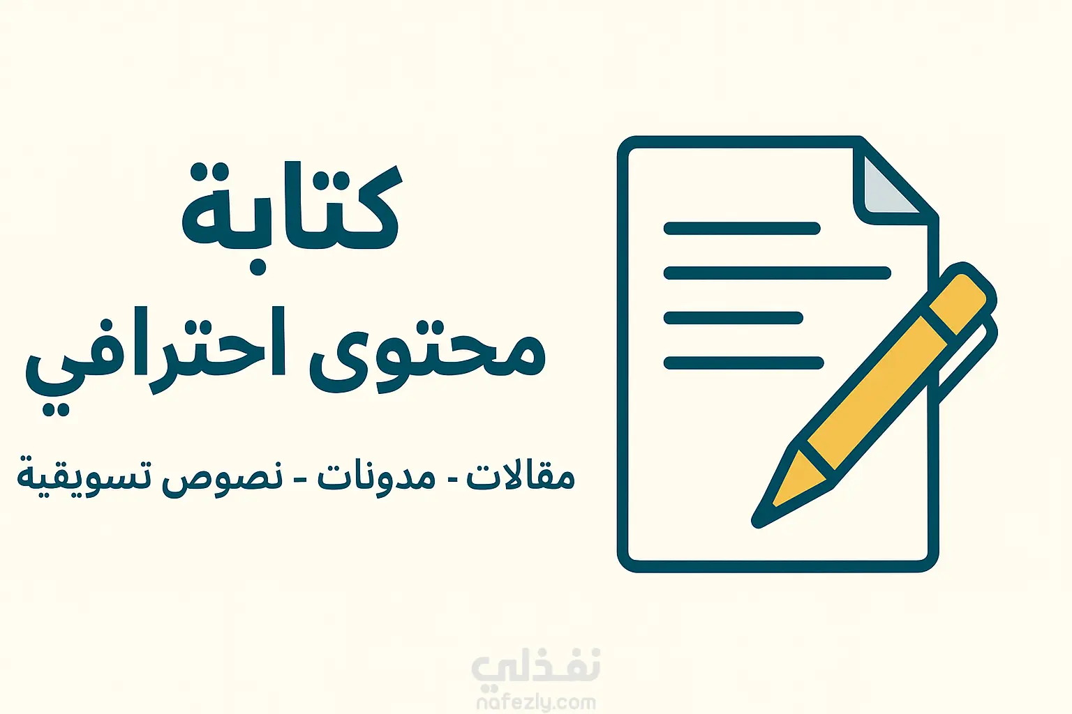 مكتب دعايه واعلان وكتابة محتوى
