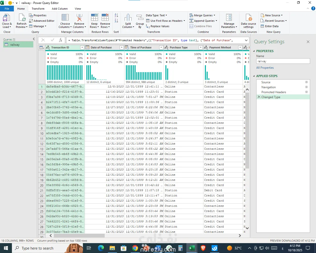 انشاء Dashboards و تحليل البيانات