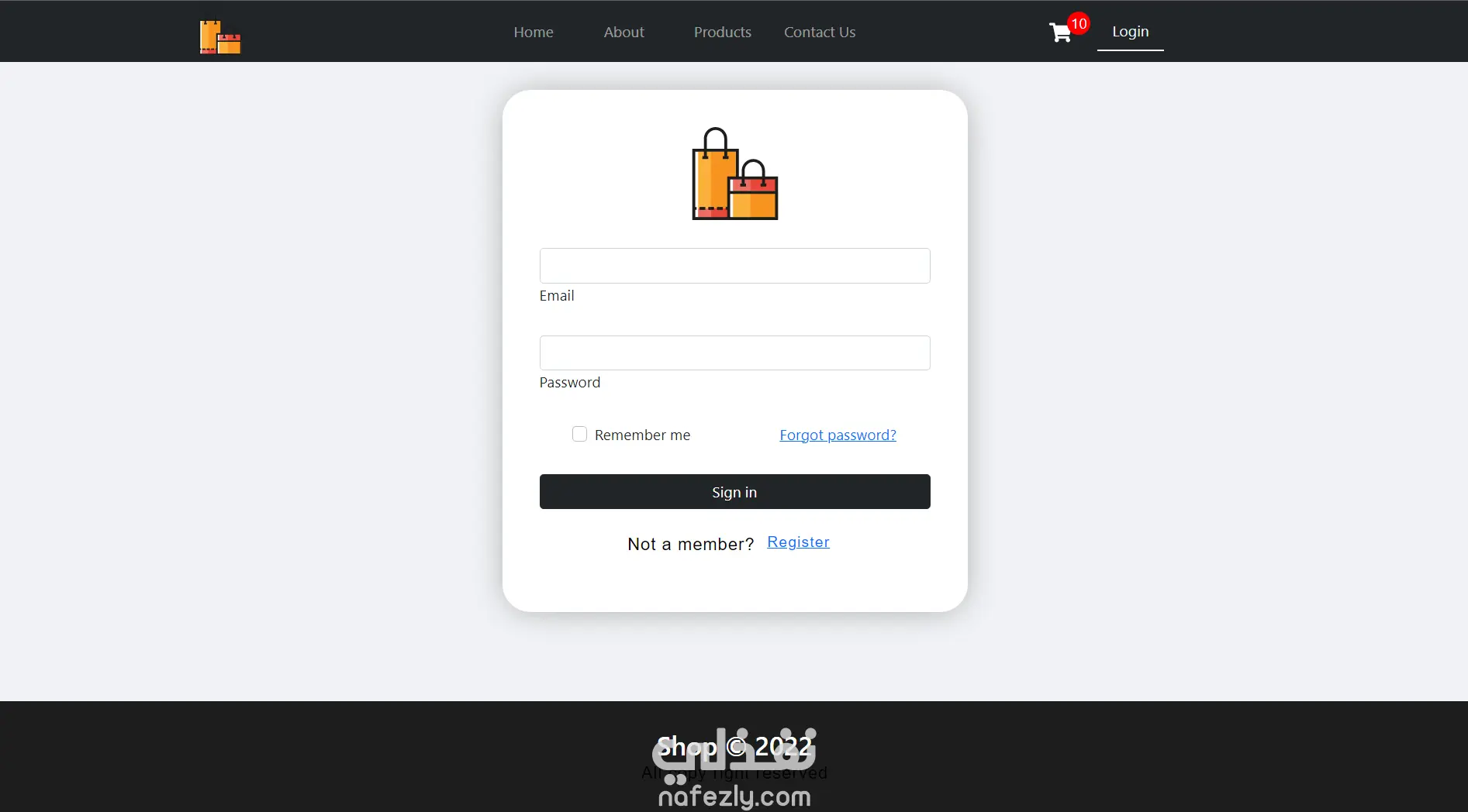 متجر الكتروني / Online Store