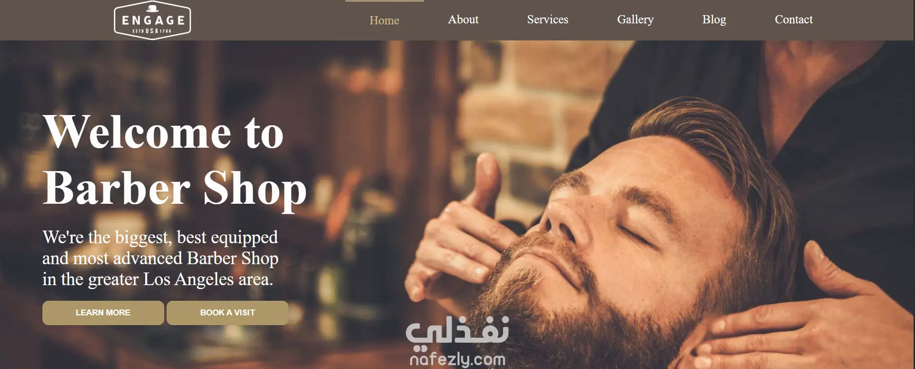BarberShop website
