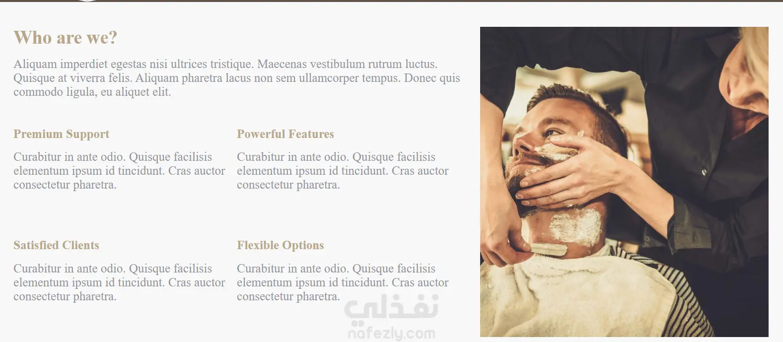 BarberShop website
