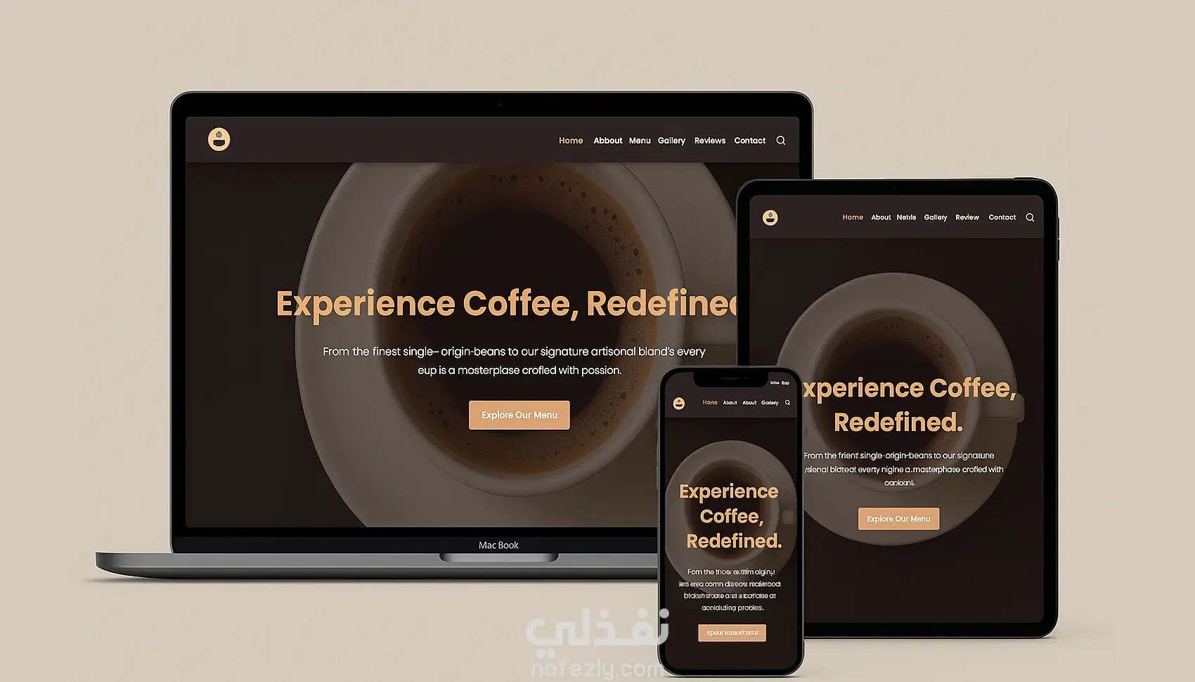 تصميم صفحة هبوطLanding Page احترافية بـ HTML, CSS ,Bootstrap