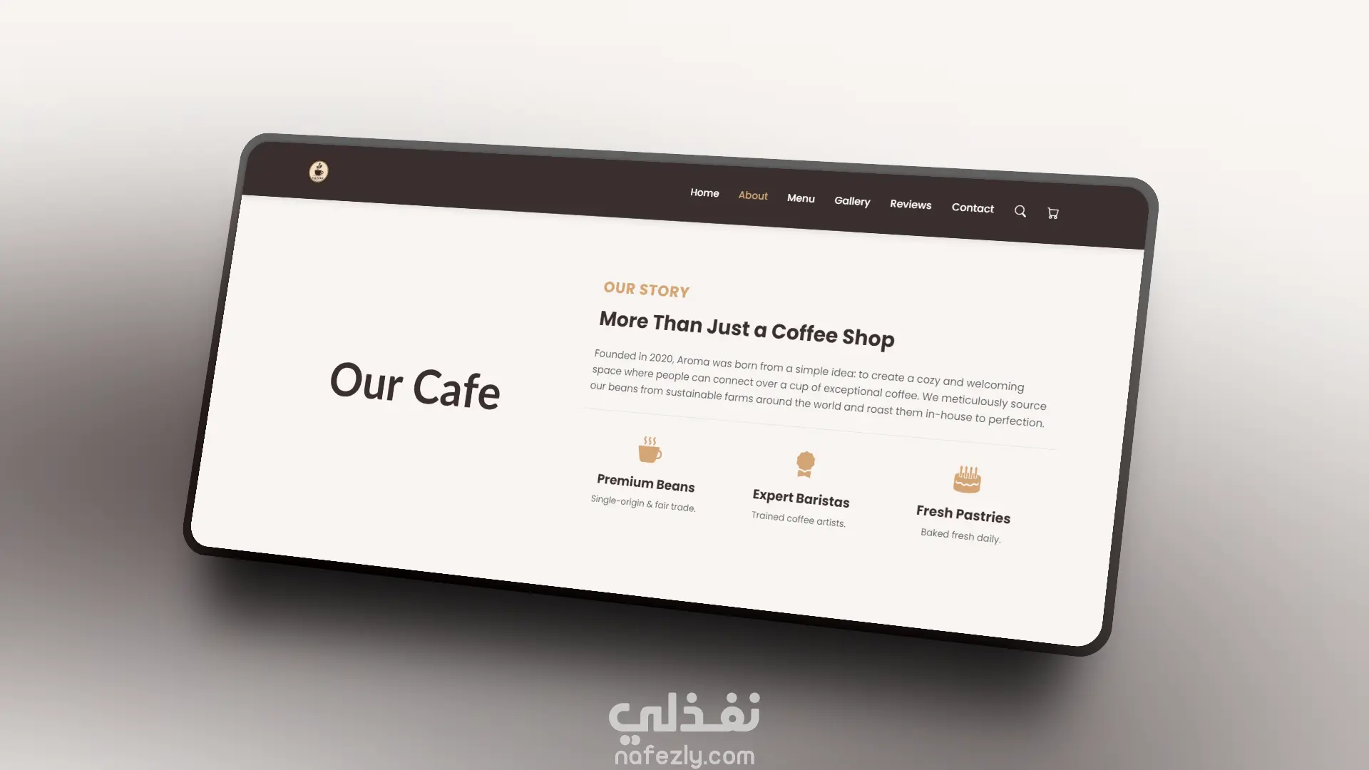 تصميم صفحة هبوطLanding Page احترافية بـ HTML, CSS ,Bootstrap