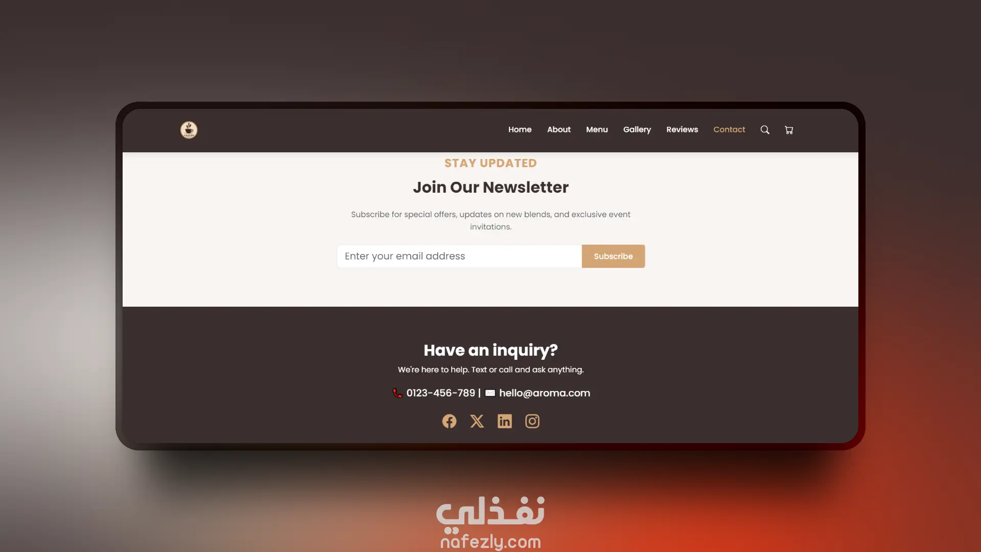 تصميم صفحة هبوطLanding Page احترافية بـ HTML, CSS ,Bootstrap