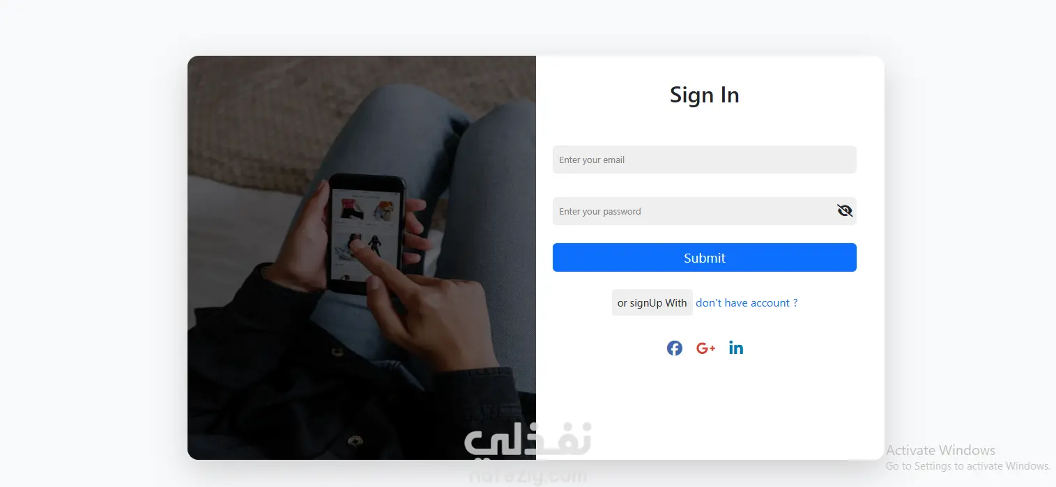 المشروع عبارة عن متجر إلكتروني مصغر (Mini E-Commerce Store) تم بناؤه باستخدام  html ,CSS , bootstrap , JavaScript