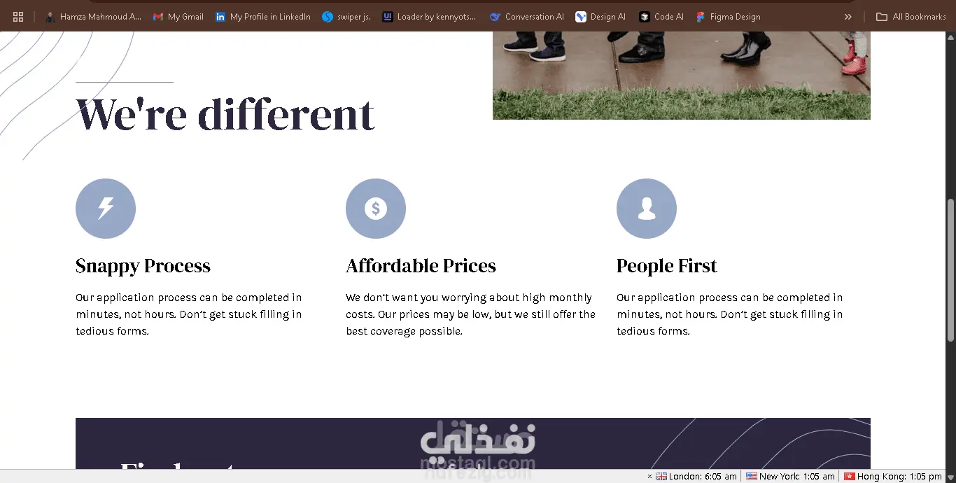 Insure – Responsive Insurance Landing Page