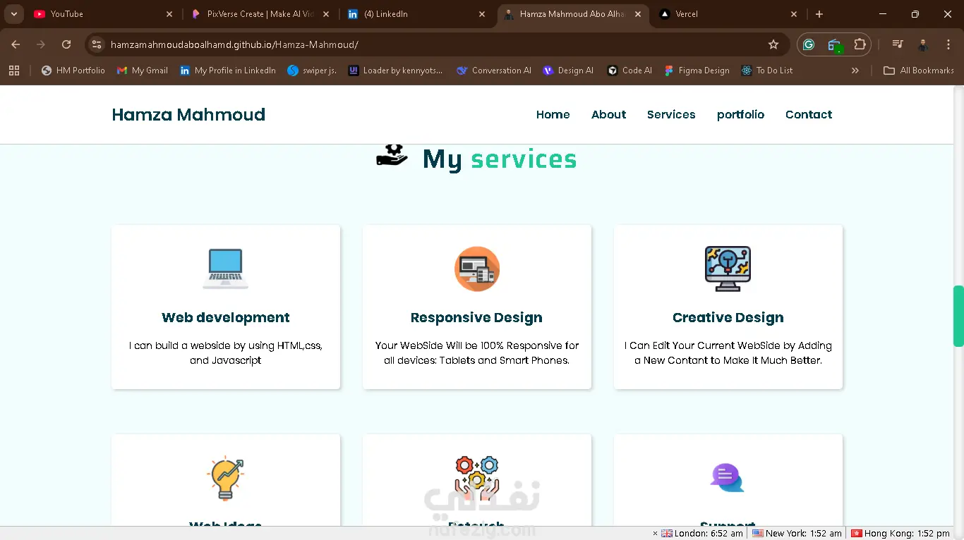 Personal Portfolio Website