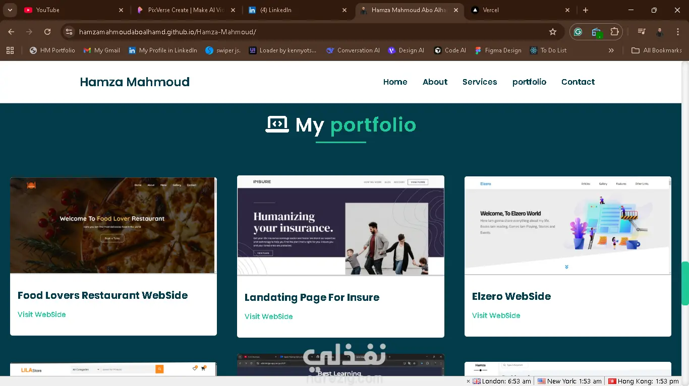 Personal Portfolio Website