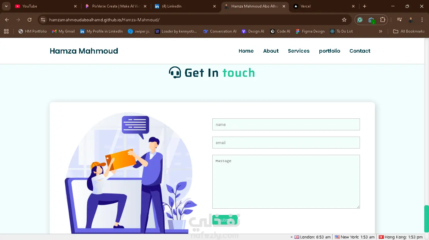 Personal Portfolio Website