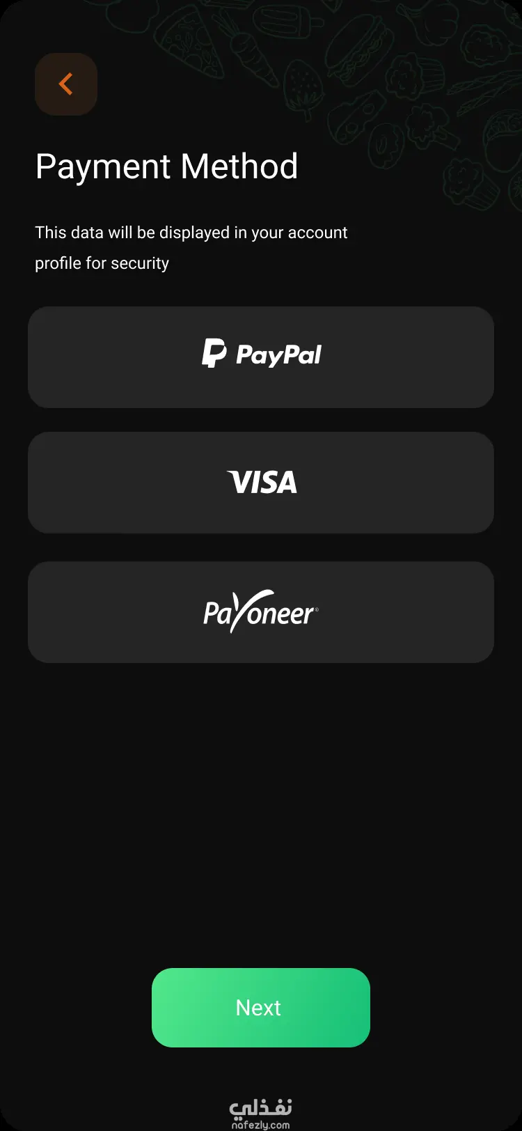 Sofra Mobile App