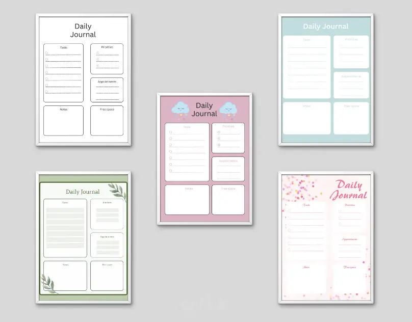 تصميم بلانر يومي احترافي