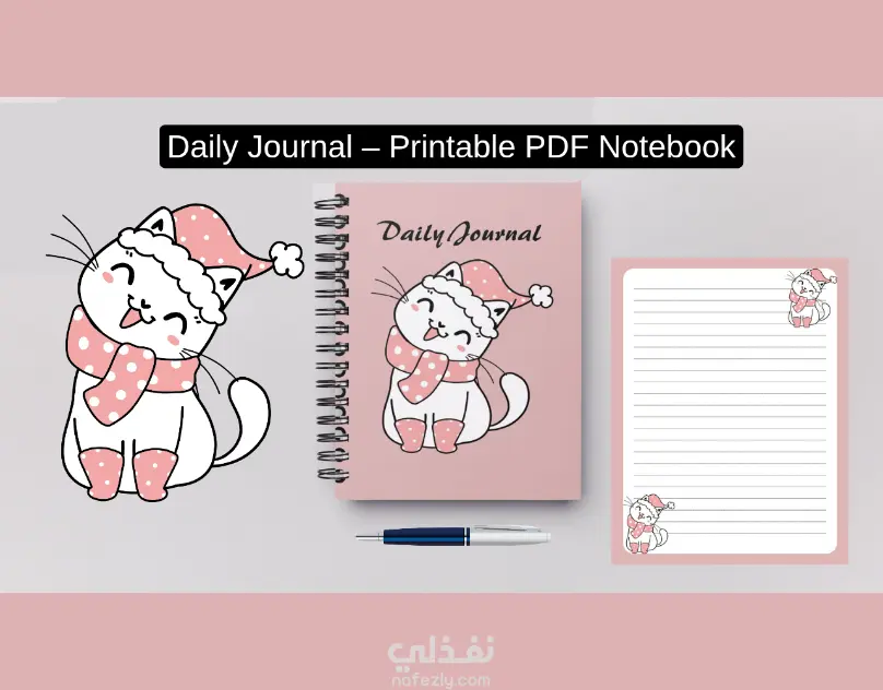 تصميم نوت بوك احترافية للنشر في المواقع الإلكترونية