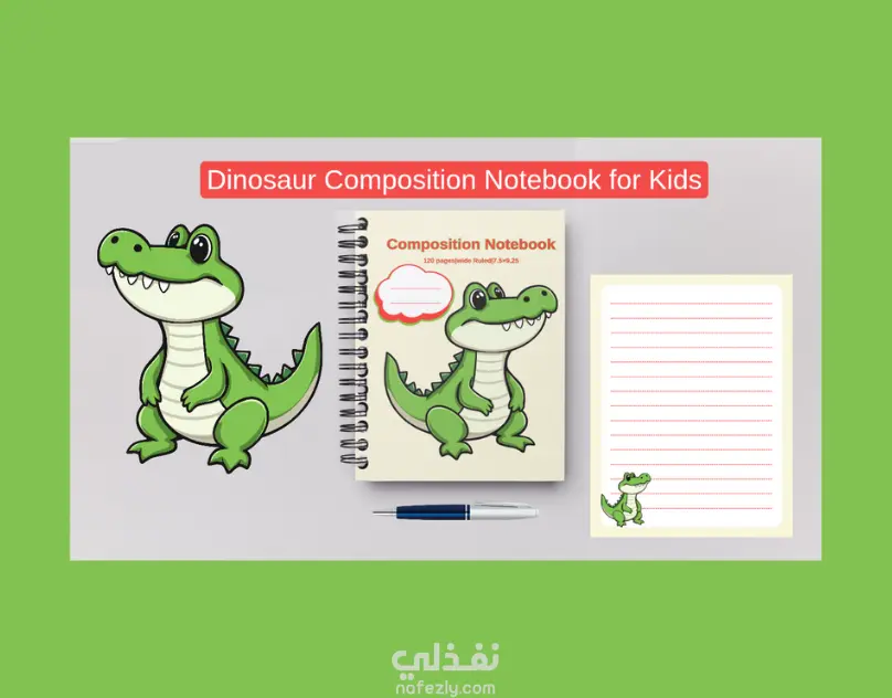 تصميم نوت بوك احترافية للنشر في المواقع الإلكترونية