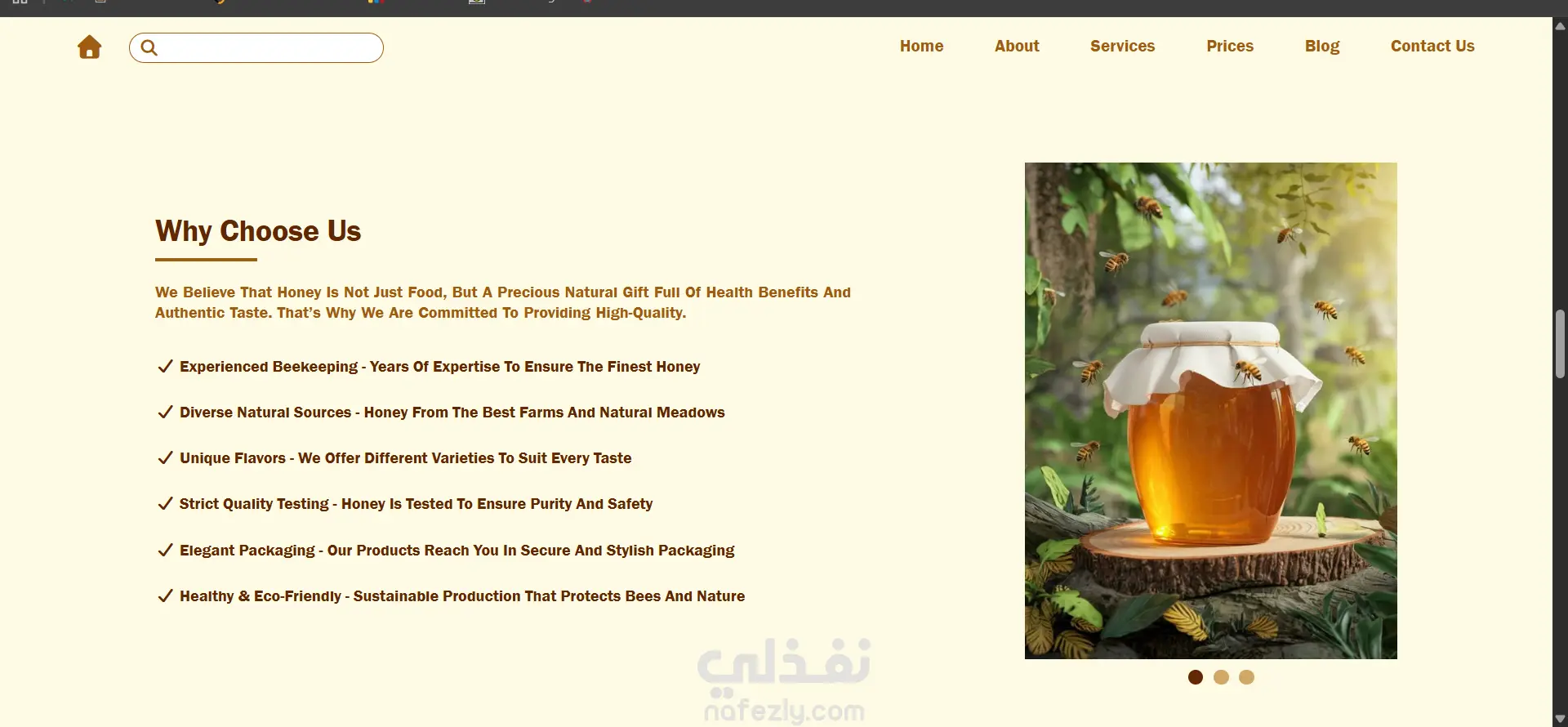 تصميم صفحة ويب متجاوبة باستخدام HTML وCSS