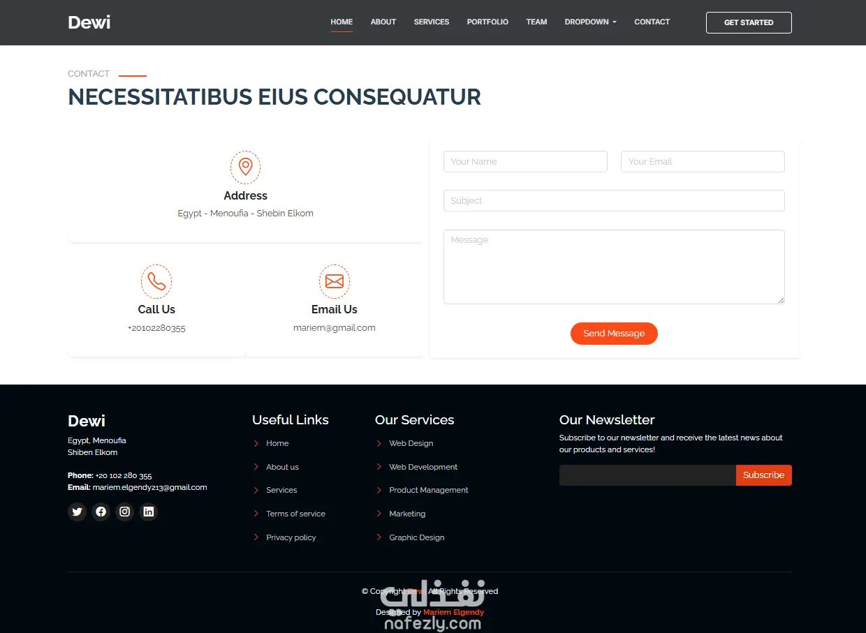 تصميم صفحات هبوط Landing Page