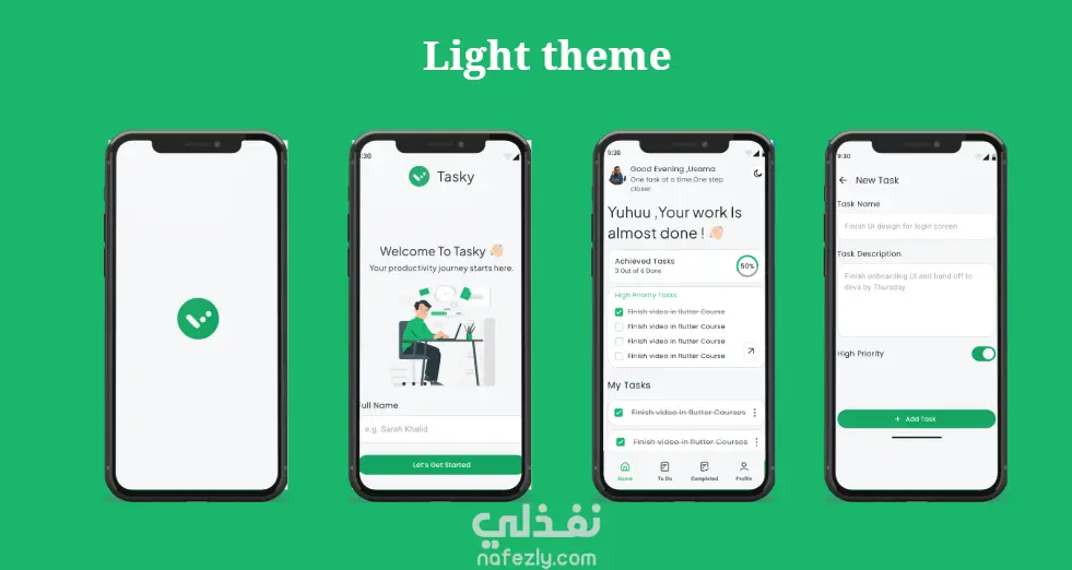 tasky(تطبيق لكتابة الملاحظات)