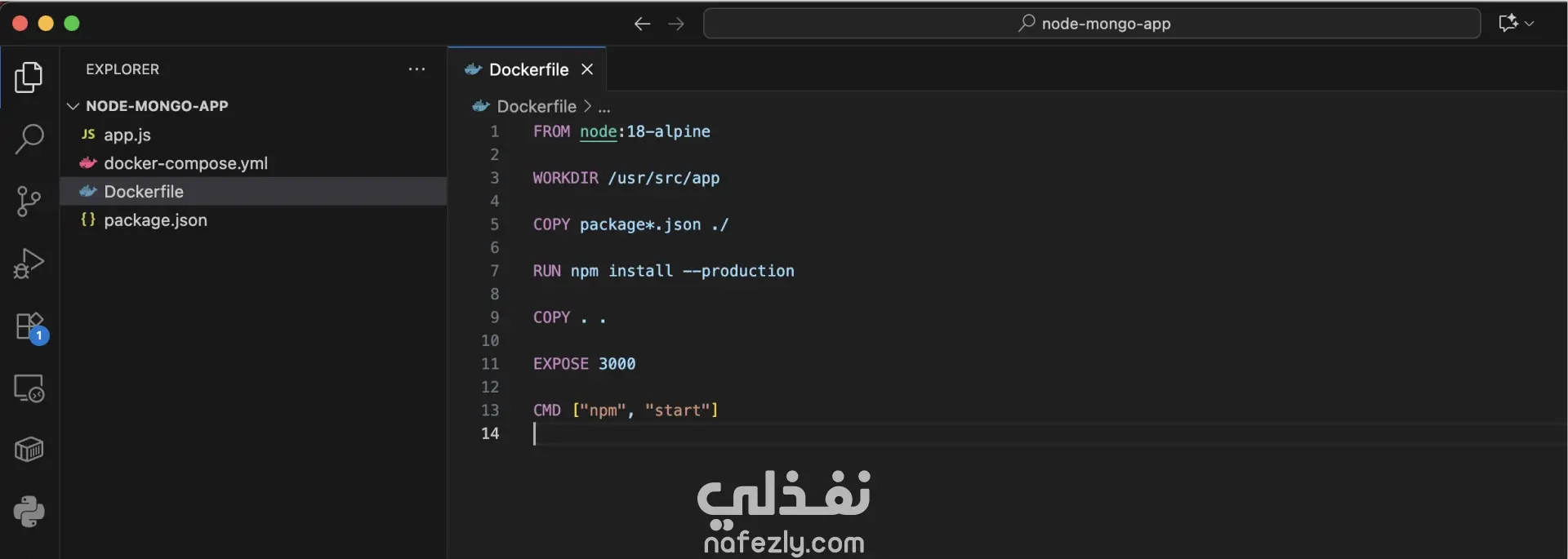 سأقوم بتهيئة وتشغيل تطبيقك باستخدام Docker و docker-compose
