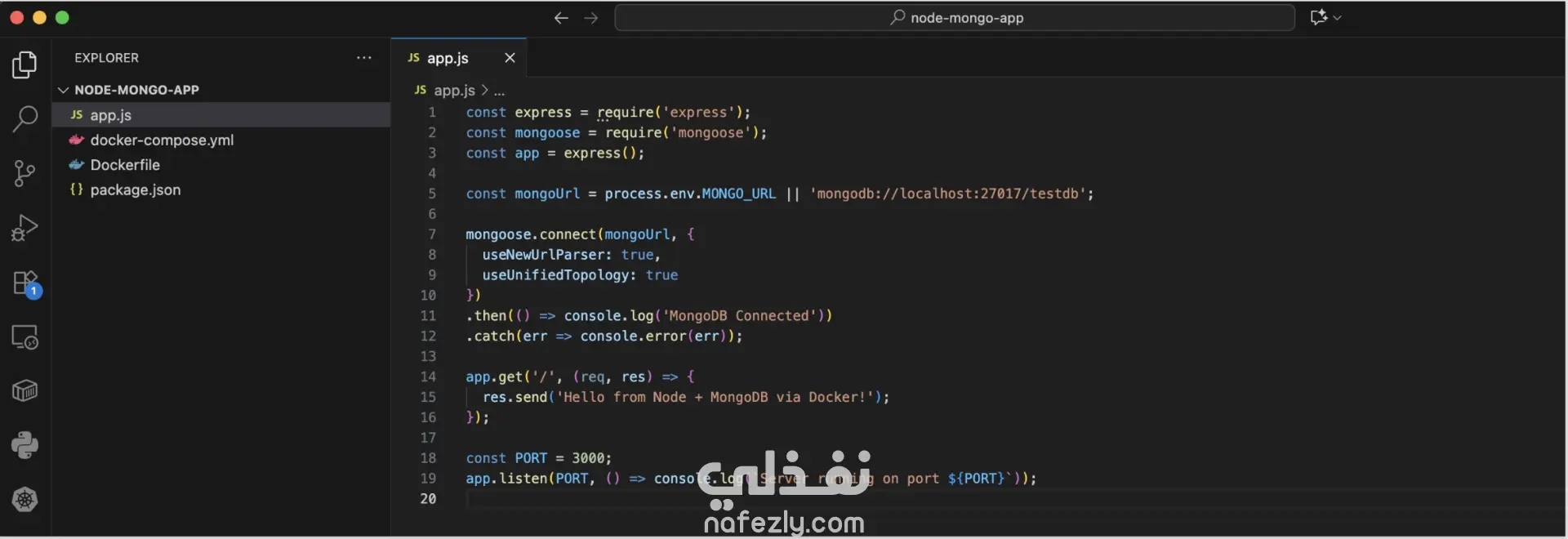 سأقوم بتهيئة وتشغيل تطبيقك باستخدام Docker و docker-compose