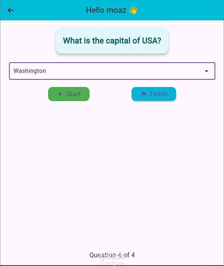 countries capitals quiz app