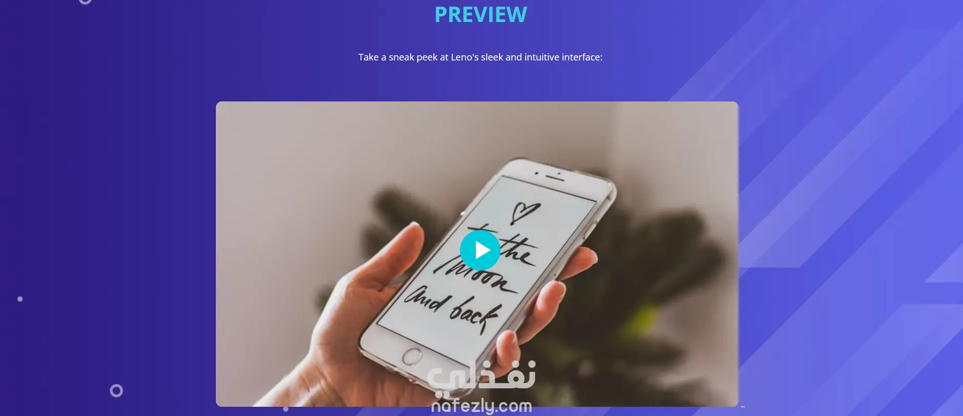 Leno App Website