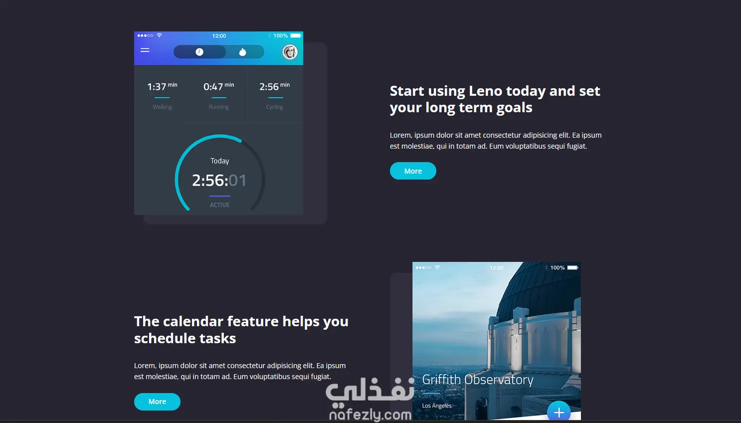 Leno App Website