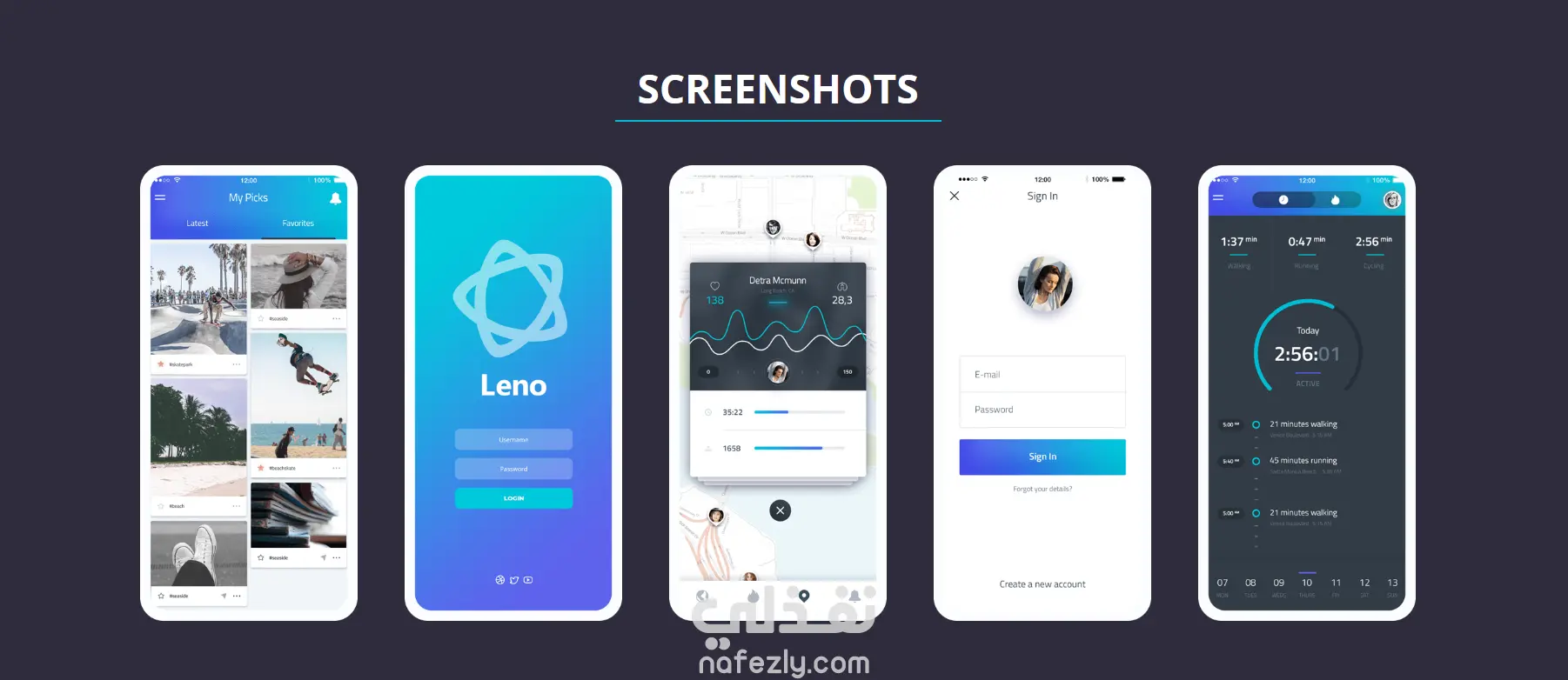 Leno App Website
