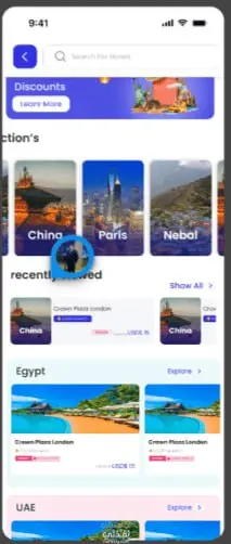 سفنكس جو: تطبيق سياحي متعدد المنصات