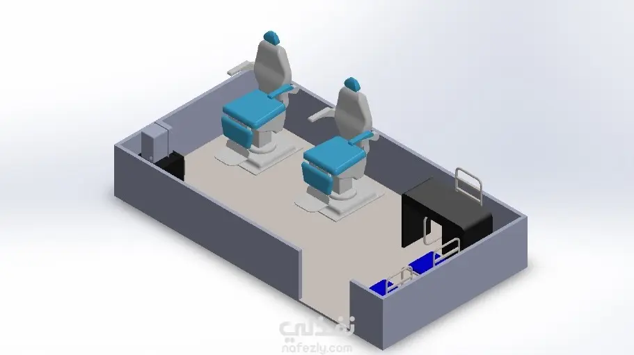 تصميم نموذج ثلاثي الأبعاد متكامل من ملف PDF أو DWG باستخدام SolidWorks / Inventor