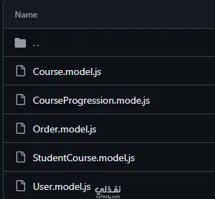 سيرفر NodeJs لموقع تعليمي