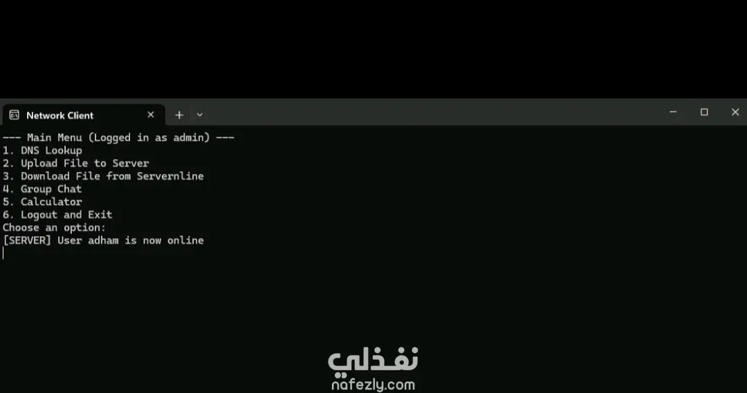 This project is a C# Network Client Application designed to demonstrate core concepts of Socket Programming. It provides two main functionalities: Group Chat and DNS Lookup.