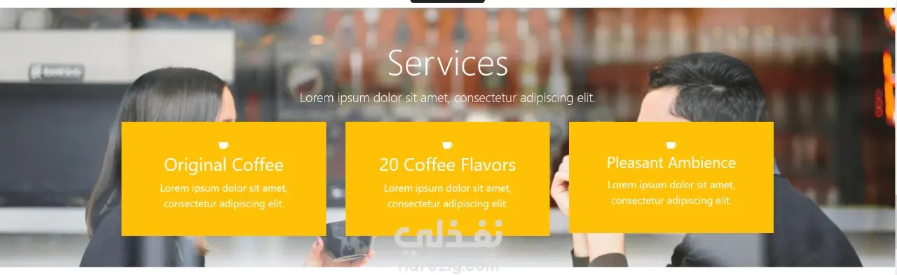 تصميم موقع احترافي بـ HTML / CSS /JavaScript/ Bootstrap (Responsive)