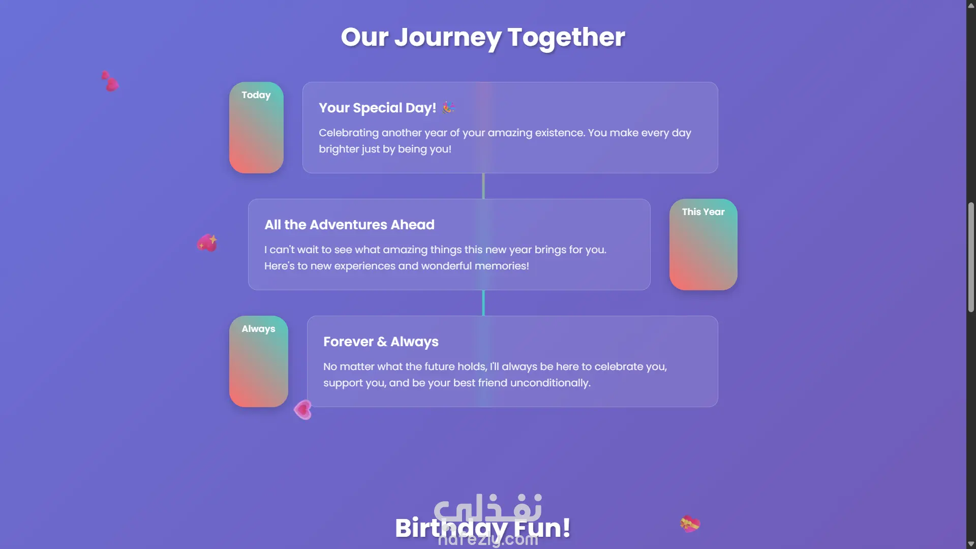 موقع معايده happy birthday website