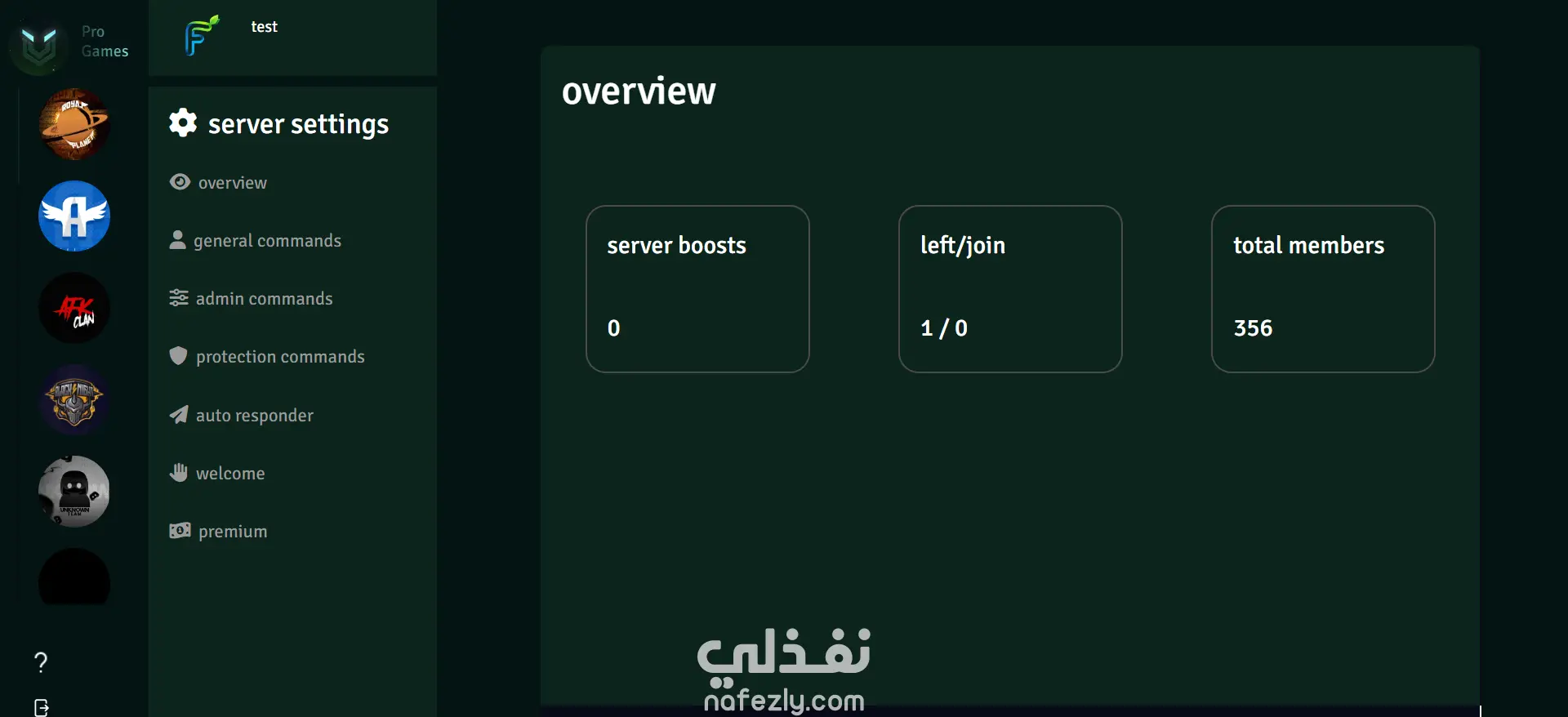 Pro games bot Discord & site
