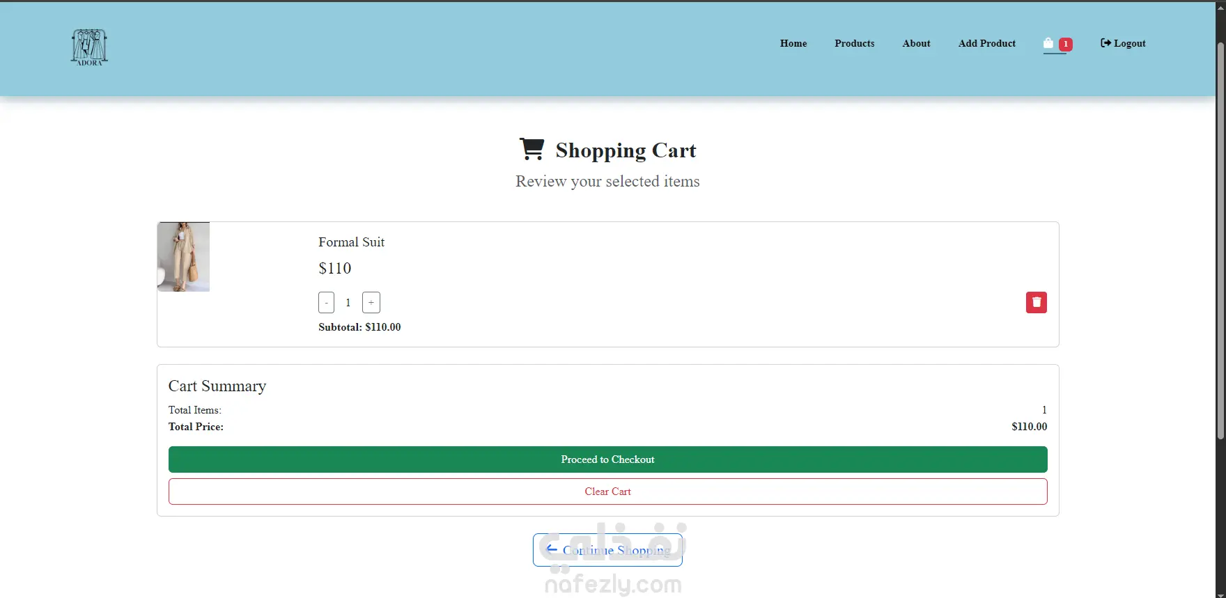 Mini-E-Commerce-Website