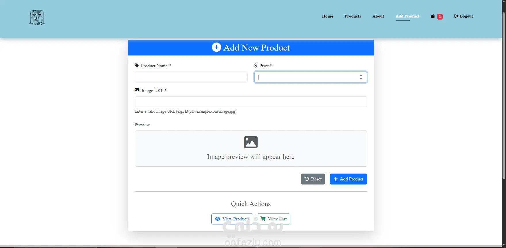 Mini-E-Commerce-Website