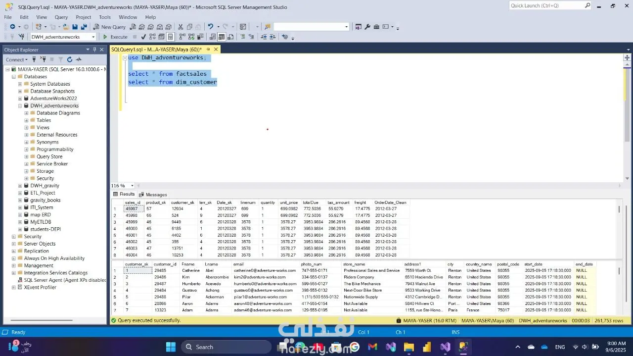 ETL Project (AdventureWorks 2022)